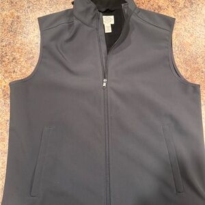 St. John's Bay Men's Charcoal Vest